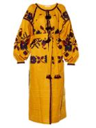 Vita Kin Poppy Embroidered Linen Midi Dress