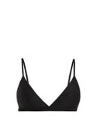 Matchesfashion.com Asceno - Triangle Bikini Top - Womens - Black