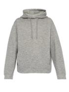 Matchesfashion.com Raey - Hooded Cashmere-blend Sweatshirt - Mens - Grey