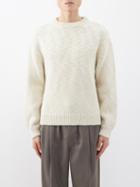 Lemaire - Drop-shoulder Wool Sweater - Mens - Cream