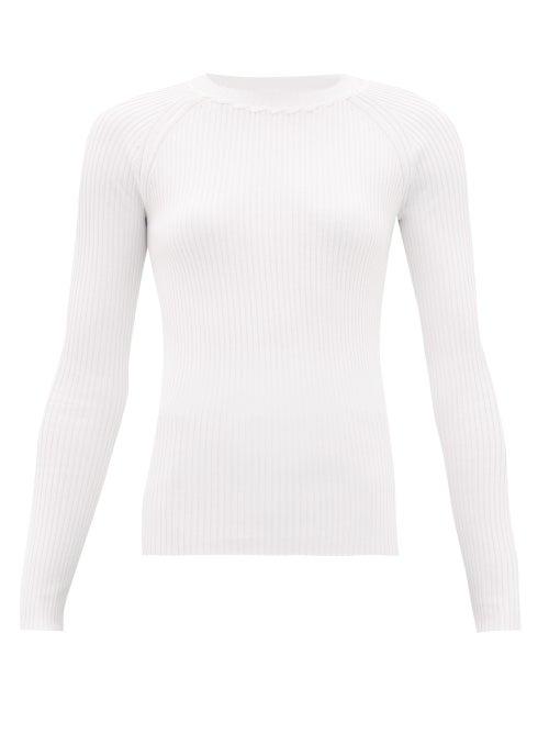 Matchesfashion.com Sportmax - Ebe Sweater - Womens - White