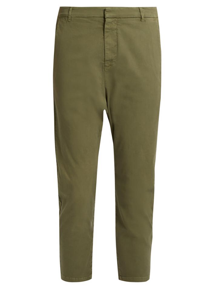 Nili Lotan Paris Stretch-cotton Trousers