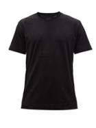 Givenchy - 4g-embroidered Cotton-jersey T-shirt - Mens - Black