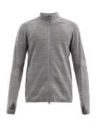 Matchesfashion.com Snow Peak - High-neck Zip-up Wool-blend Jacket - Mens - Grey