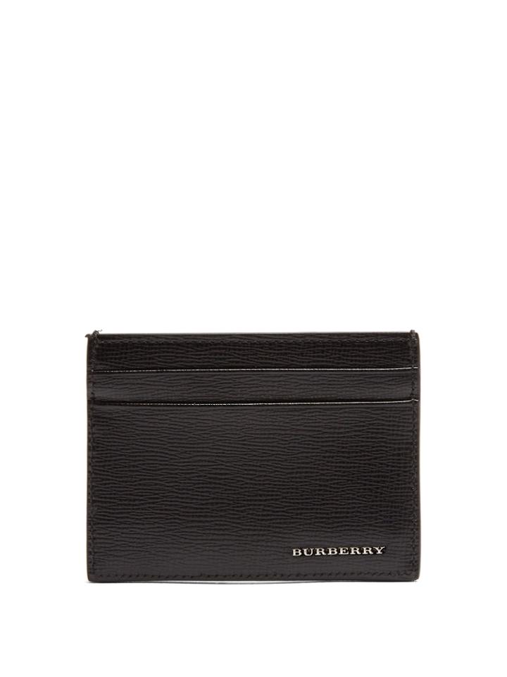 Burberry Sandon Beast-appliqu Leather Cardholder