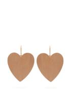 Matchesfashion.com Irene Neuwirth - 18kt Rose Gold Heart Earrings - Womens - Gold