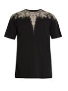 Marcelo Burlon Yago Long-line Cotton-jersey T-shirt