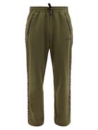 Matchesfashion.com Missoni - Chevron-stripe Jersey Track Pants - Mens - Khaki
