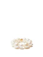 Anita Berisha - Nautilus Pearl & Gold Plated Ring - Womens - Pearl