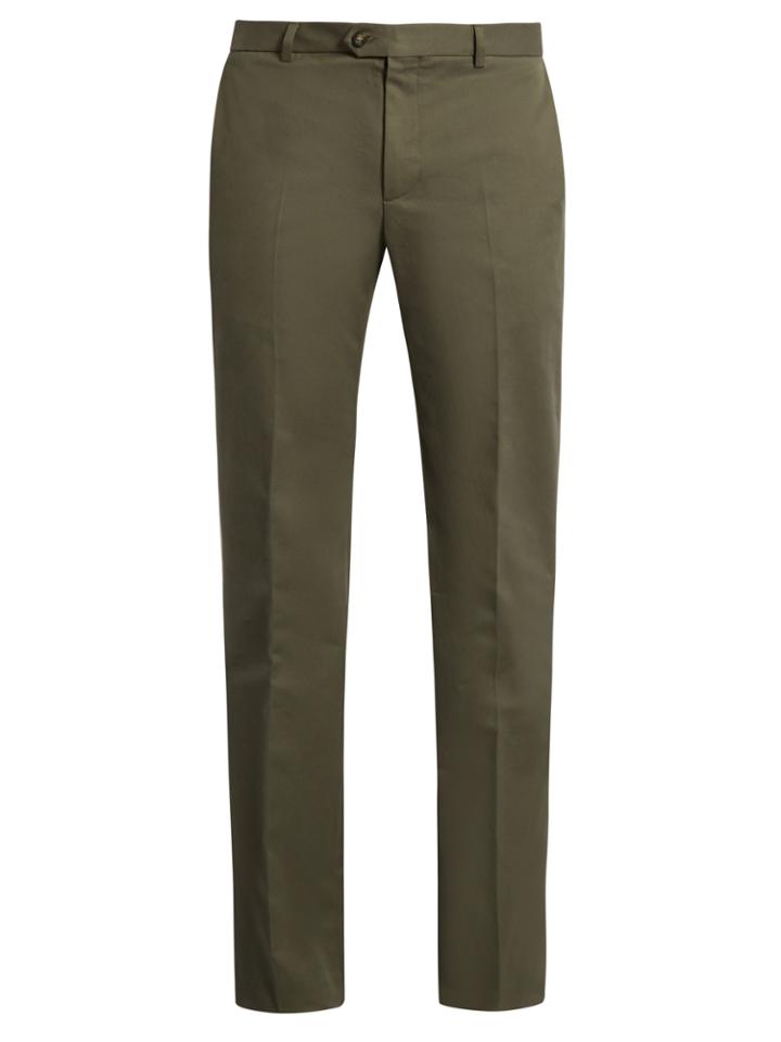 Éditions M.r Slim-leg Cotton Chino Trousers