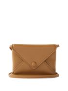 The Row - Envelope Leather Cardholder - Womens - Tan