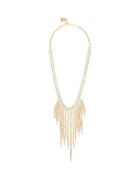 Matchesfashion.com Rosantica - Osiride Crystal-embellished Necklace - Womens - Gold