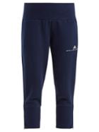 Adidas By Stella Mccartney Essentials Cotton-blend Cropped Sweatpants