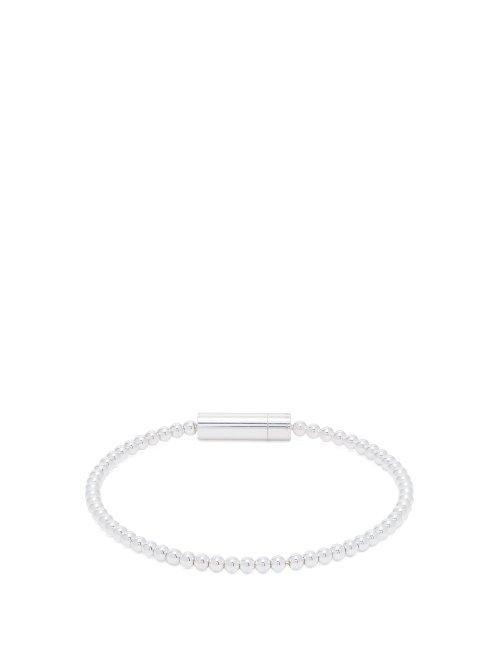 Matchesfashion.com Le Gramme - Le 11 Sterling Silver Bracelet - Mens - Silver