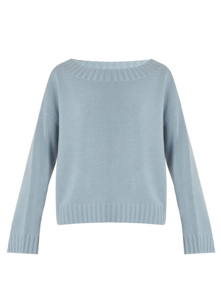 Vince Boat-neck Cashmere Sweater