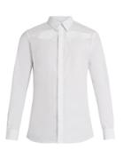 Givenchy Wing-embroidered Button-cuff Cotton Shirt