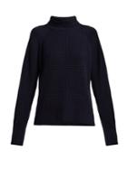 Nili Lotan Auburn Roll-neck Cashmere Sweater
