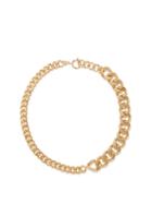 A.p.c. - X Suzanne Koller Curb-chain Choker Necklace - Womens - Gold