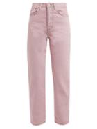 Matchesfashion.com Acne Studios - Straight Leg Jeans - Womens - Pink