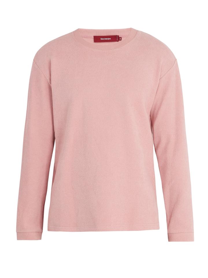 Sies Marjan Crew-neck Cotton-blend Chenille Sweatshirt