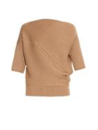 J.w. Anderson Short-sleeved Ribbed-knit Top