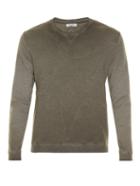Valentino Star-panel Crew-neck Sweatshirt