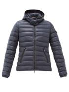 Matchesfashion.com Moncler - Down-filled Lightweight Nylon Jacket - Womens - Navy