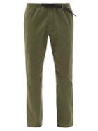 Matchesfashion.com Gramicci - Nn-pants Cotton-blend Twill Trousers - Mens - Green