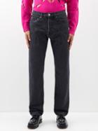Stefan Cooke - Corded Braid Straight-leg Jeans - Mens - Grey
