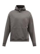 Frame - Cotton-blend Jersey Hooded Sweatshirt - Mens - Grey
