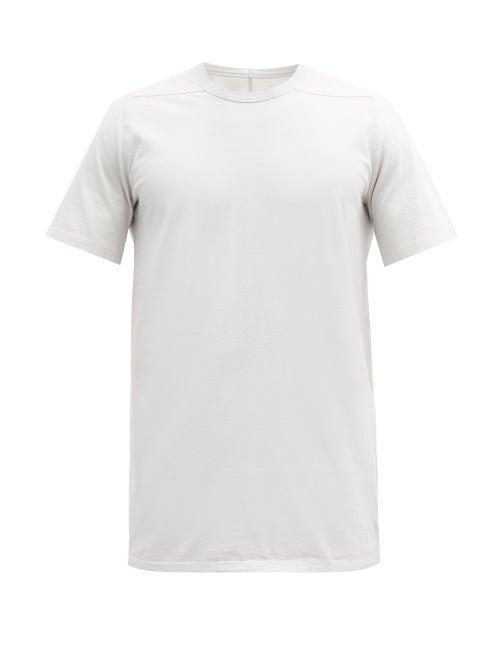 Matchesfashion.com Rick Owens - Level Cotton-jersey T-shirt - Mens - Grey