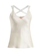 Matchesfashion.com Roksanda - Lori Satin Cami Top - Womens - Ivory