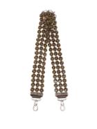 Stefan Cooke - Upcycled Chainmail And Button Bag Strap - Womens - Brown