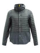 Matchesfashion.com 5 Moncler Craig Green - Padded-panel Shell Overshirt - Mens - Green