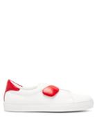 Matchesfashion.com Rupert Sanderson - Dynamo Leather Trainers - Womens - Red White