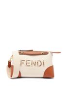 Ladies Bags Fendi - By The Way Leather-trim Cotton-canvas Bag - Womens - Cream Multi