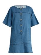 See By Chloé Button-front Denim Dress