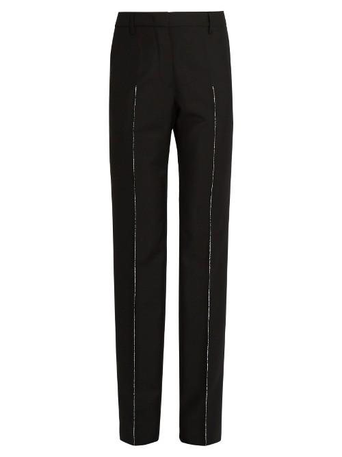 Jil Sander Benjamin Straight-leg Wool-blend Trousers