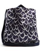 Marni Boomerang-print Nylon Tote