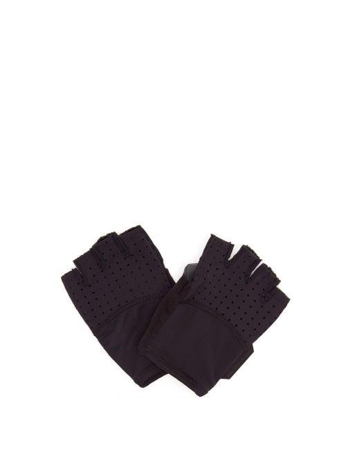 Matchesfashion.com Caf Du Cycliste - Summer Cycling Gloves - Mens - Black