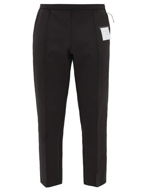 Matchesfashion.com Satisfy - Spacer Front-crease Track Pants - Mens - Black