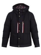 Moncler Gamme Bleu Hooded Quilted Down Jacket