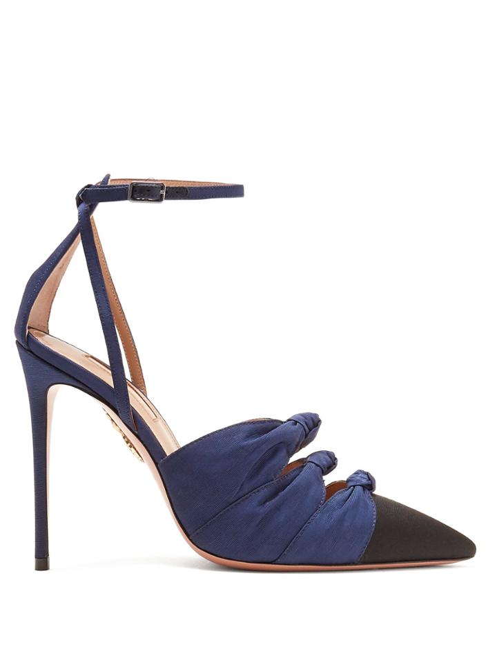 Aquazzura Mondaine 85 Knot-detail Pumps