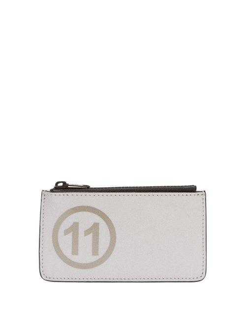 Matchesfashion.com Maison Margiela - No.11 Coin Purse And Cardholder - Mens - Silver