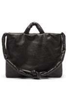 Matchesfashion.com Kassl Editions - Messenger Padded Leather Tote Bag - Womens - Black