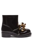 Jw Anderson - Chain Rubber Boots - Womens - Black