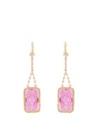 Jade Jagger Diamond, Ruby & Yellow-gold Earrings
