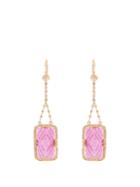 Jade Jagger Diamond, Ruby & Yellow-gold Earrings