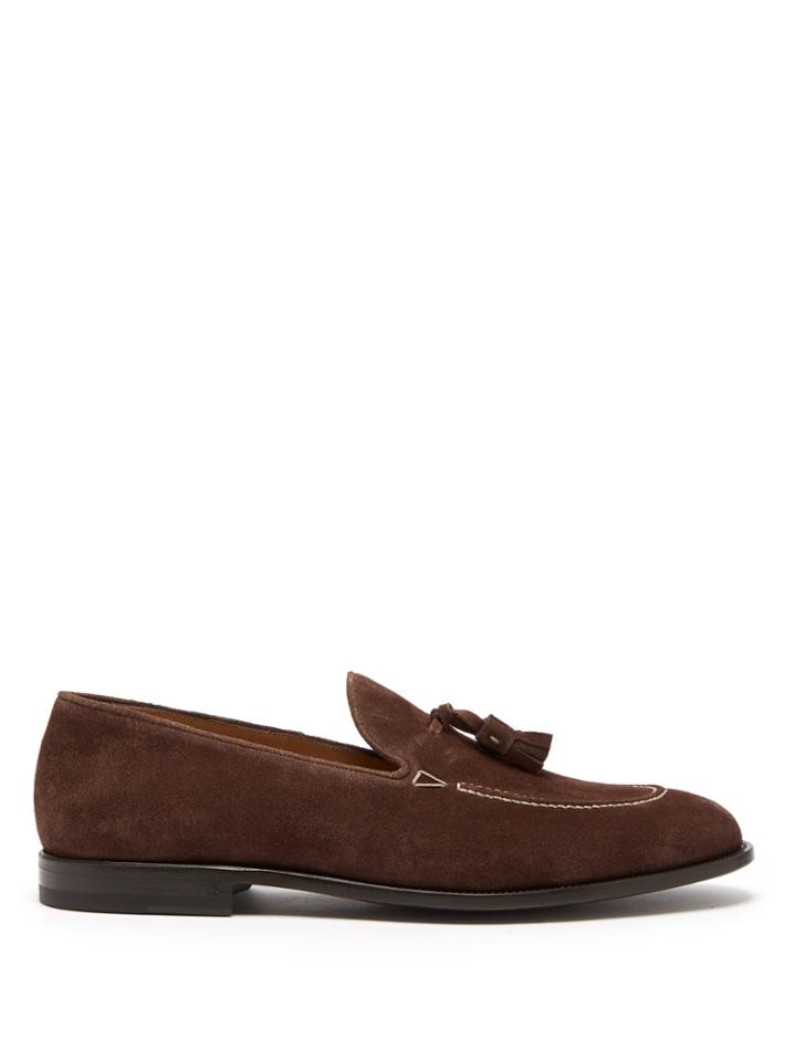 O'keeffe Samuel Suede Tassel Loafers