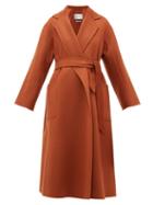 Matchesfashion.com Max Mara - Labbro Coat - Womens - Dark Brown